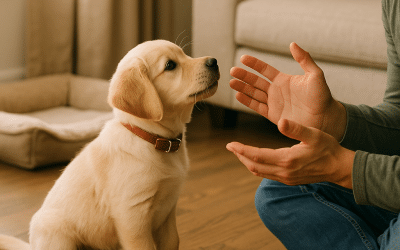 Egy kölyökkutya első hetei otthon – Hogyan csináld?