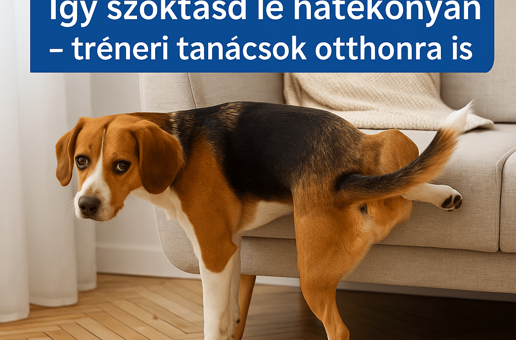A kutya jelöl a lakásban? Így szoktasd le hatékonyan